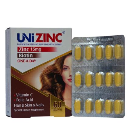 یونی زینک ابیان دارو 60 عددی- Uni Zinc